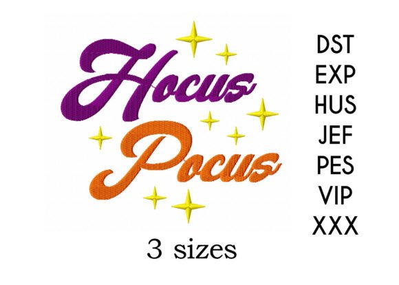 Hocus Pocus Embroidery Review