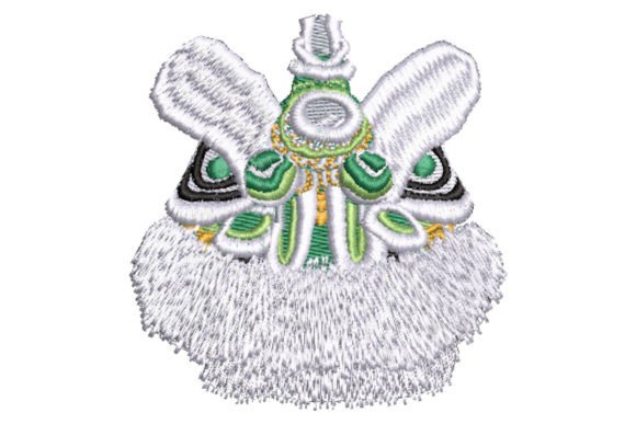 Lion Dance Head Embroidery Review