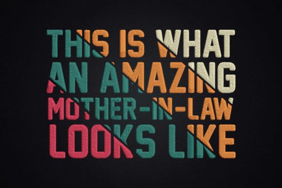 Mother in Law Embroidery